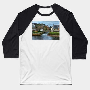 The Castle At Brecon in Wales Baseball T-Shirt